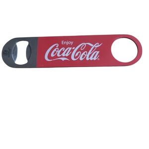 Coca Cola Red and White Bottle Opener